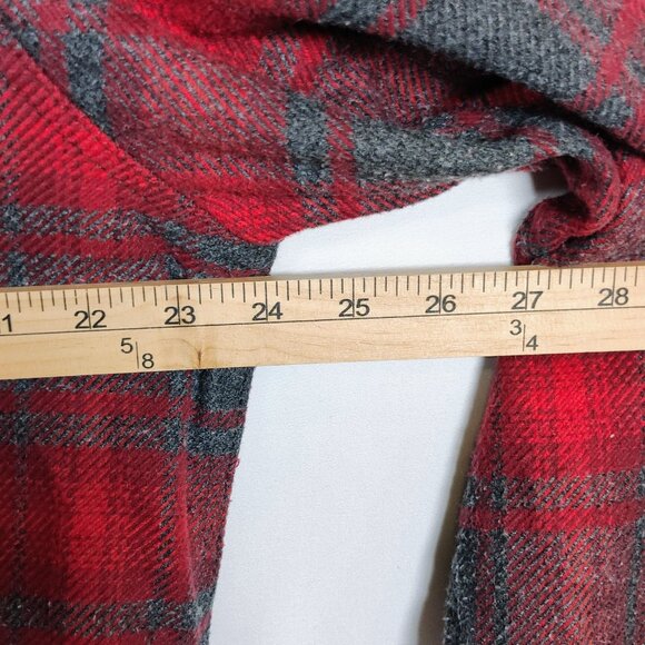 Orvis Men's XL Plaid Flannel Shirt Jacket - Picture 8 of 9